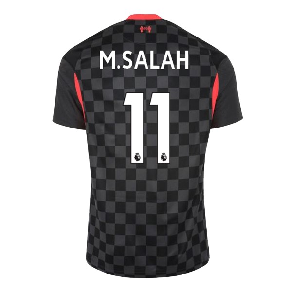 Camiseta Liverpool NO.11 M.Salah Replica Tercera Ropa 2020/21 Negro